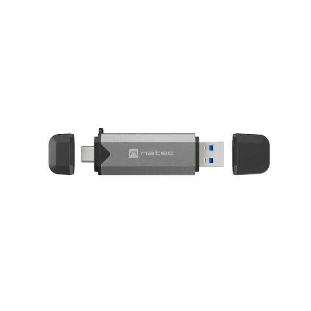 NATEC - NCZ-2262 lector de tarjeta USB 3.1 Interno Negro, Gris Oscuro
