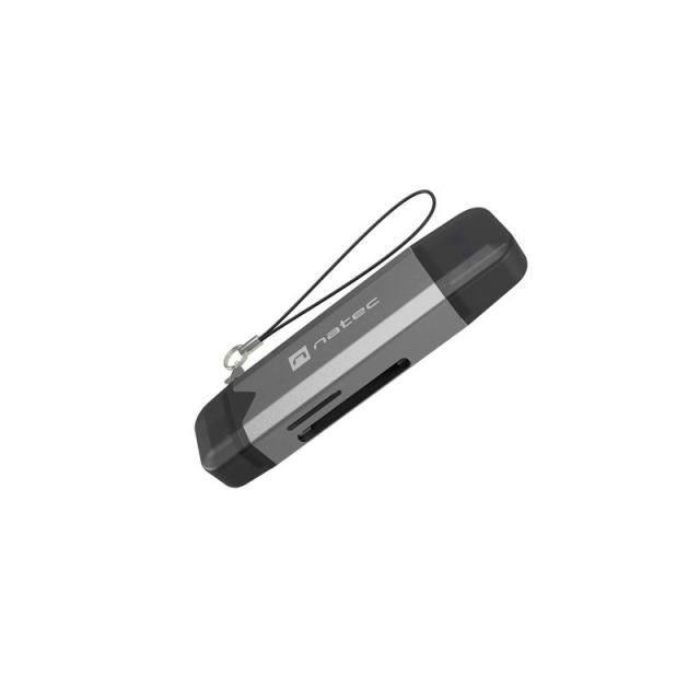 NATEC - NCZ-2262 lector de tarjeta USB 3.1 Interno Negro, Gris Oscuro