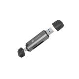 NATEC - NCZ-2262 lector de tarjeta USB 3.1 Interno Negro, Gris Oscuro