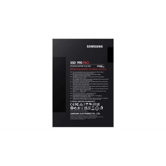 Samsung - 990 PRO 1 TB M.2 PCI Express 4.0 NVMe V-NAND MLC - MZ-V9P1T0BW