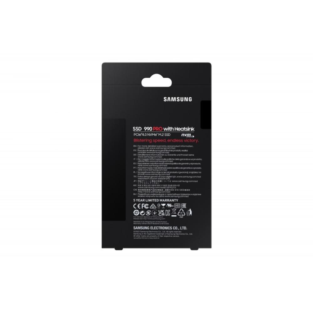 Samsung - 990 Pro 4 TB M.2 PCI Express 4.0 NVMe V-NAND TLC - MZ-V9P4T0CW