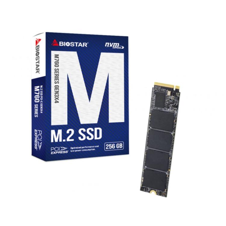 Biostar - M760 256 GB M.2 PCI Express 4.0 NVMe