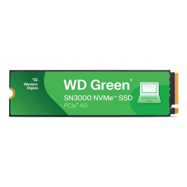Western Digital - Green WD SN3000 NVMe 1 TB M.2 PCI Express 4.0 QLC 3D NAND