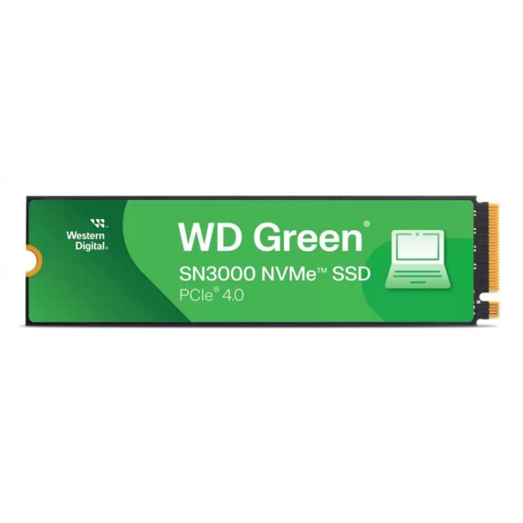 Western Digital - Green WD SN3000 NVMe 1 TB M.2 PCI Express 4.0 QLC 3D NAND