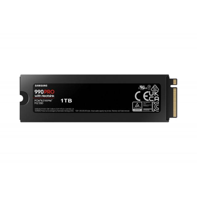 Samsung - MZ-V9P1T0 1 TB M.2 PCI Express 4.0 NVMe V-NAND MLC