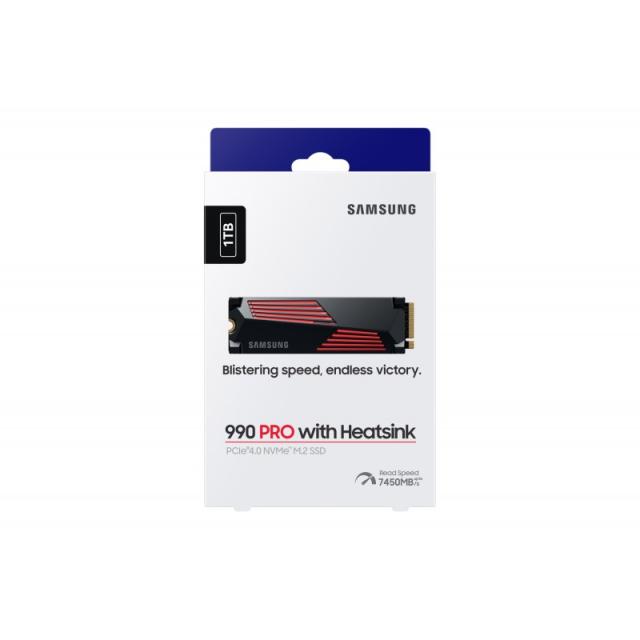 Samsung - MZ-V9P1T0 1 TB M.2 PCI Express 4.0 NVMe V-NAND MLC