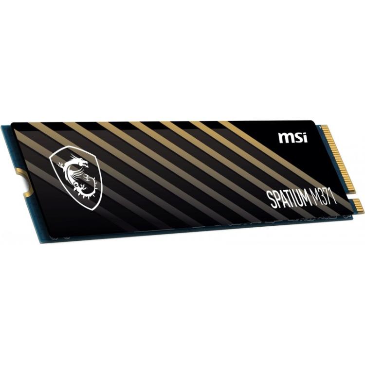 MSI - SPATIUM M371 NVME M.2 500GB unidad de estado sólido PCI Express 4.0 3D NAND
