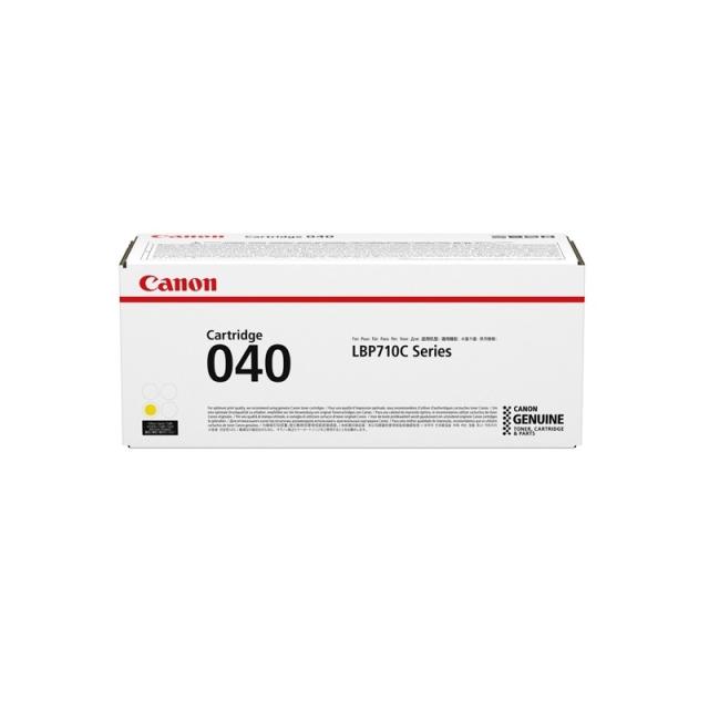 Canon - 040 cartucho de tóner 1 pieza(s) Original Amarillo