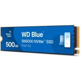 Western Digital - Blue SN5000 500 GB M.2 PCI Express 4.0 NVMe 3D TLC NAND