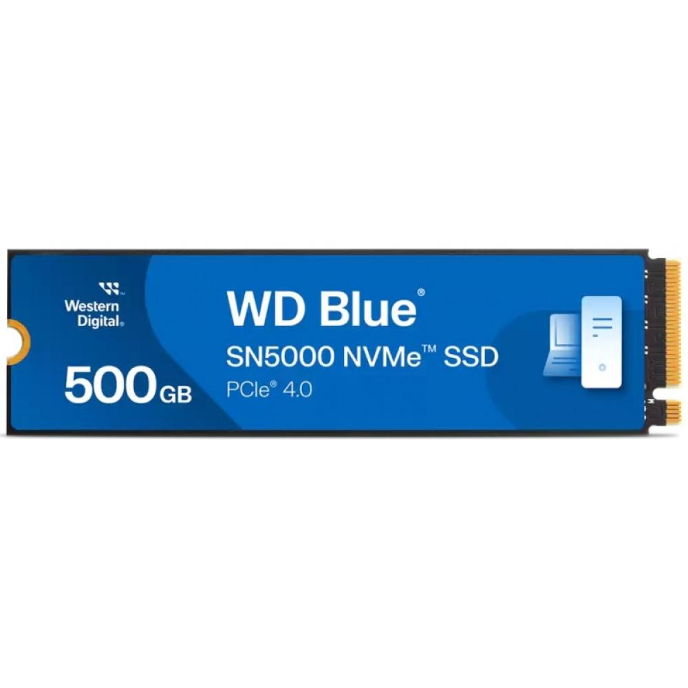 Western Digital - Blue SN5000 500 GB M.2 PCI Express 4.0 NVMe 3D TLC NAND