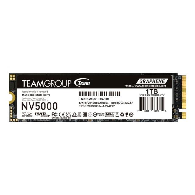 Team Group - NV5000 1 TB M.2 PCI Express 4.0 NVMe 3D NAND