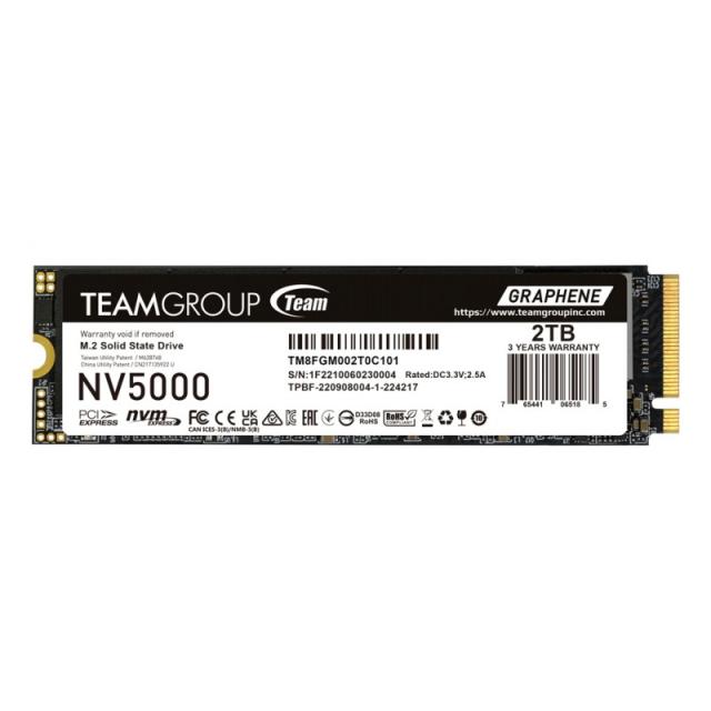 Team Group - NV5000 2 TB M.2 PCI Express 4.0 NVMe 3D NAND