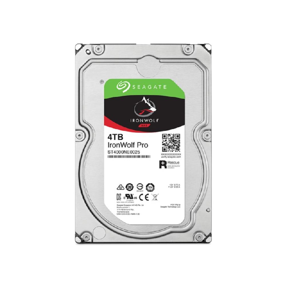 Seagate - IronWolf Pro ST4000NT001 disco duro interno 4 TB 7200 RPM 256 MB 3.5"