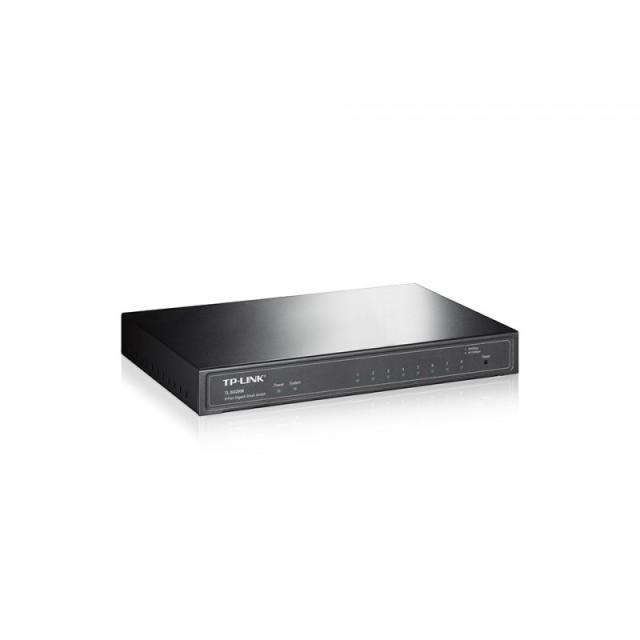TP-Link - JetStream TL-SG2008 switch Gestionado L2/L2+ Gigabit Ethernet (10/100/1000) Negro