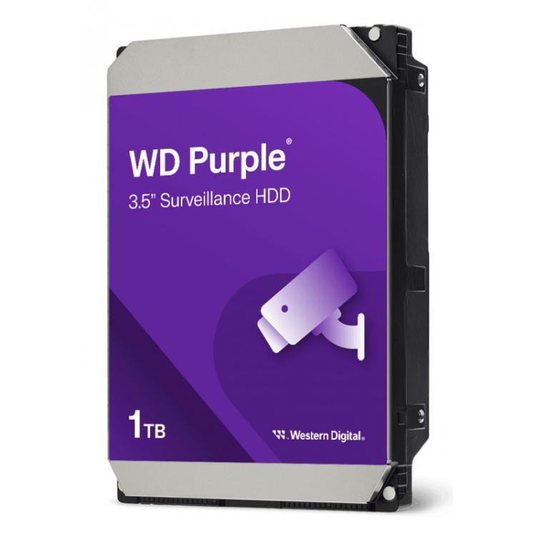 Western Digital - Purple disco duro interno 1 TB 5400 RPM 64 MB 3.5" Serial ATA III