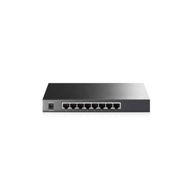 TP-Link - JetStream TL-SG2008 switch Gestionado L2/L2+ Gigabit Ethernet (10/100/1000) Negro