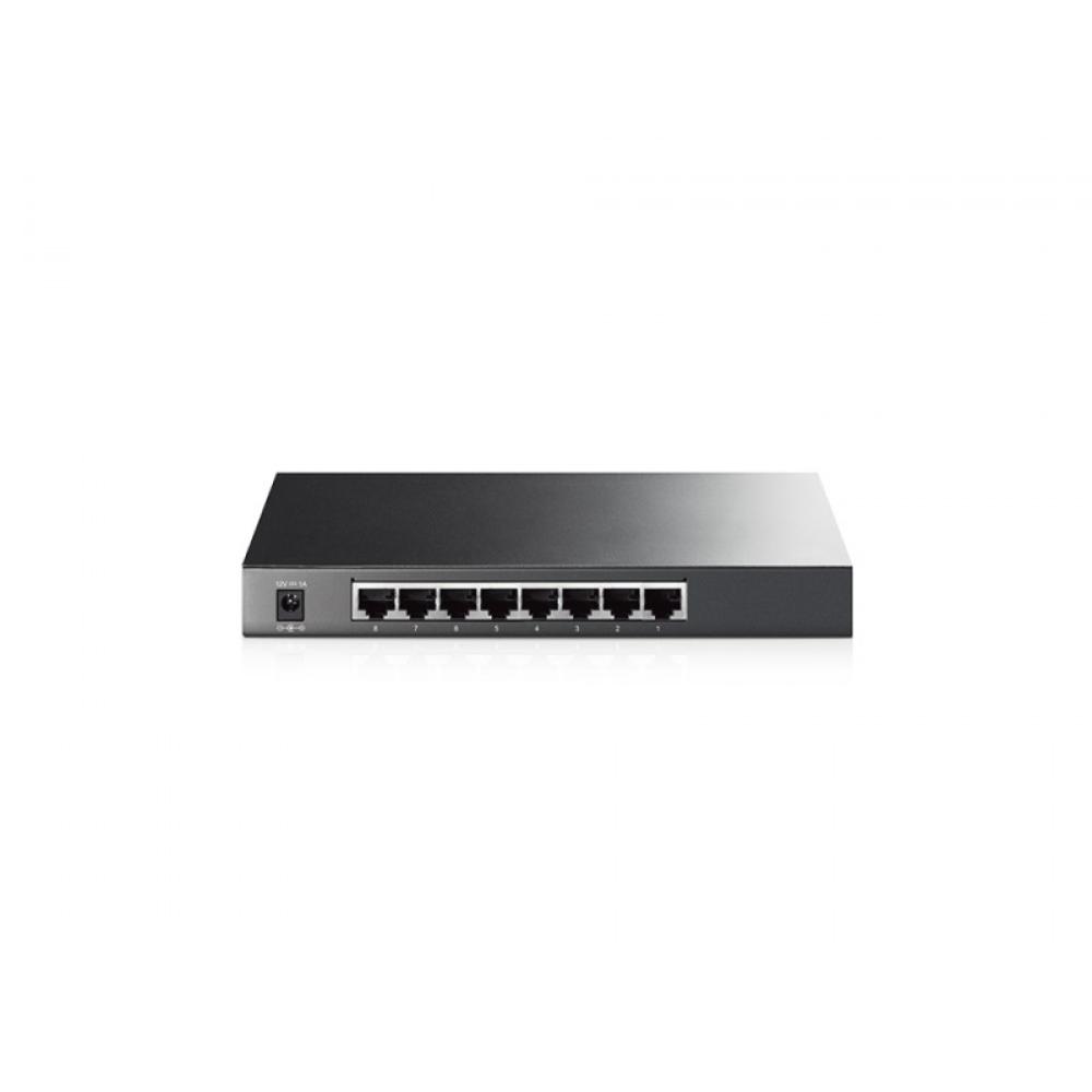 TP-Link - JetStream TL-SG2008 switch Gestionado L2/L2+ Gigabit Ethernet (10/100/1000) Negro