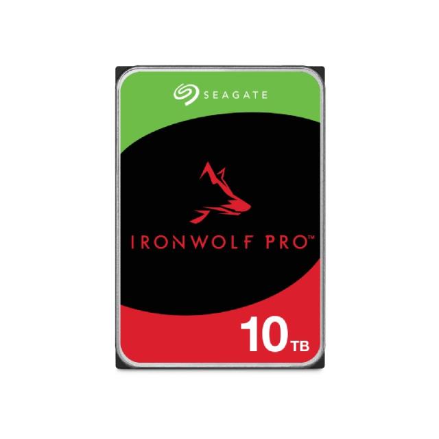 Seagate - IronWolf Pro ST10000NT001 disco duro interno 10 TB 7200 RPM 256 MB 3.5" Serial ATA III