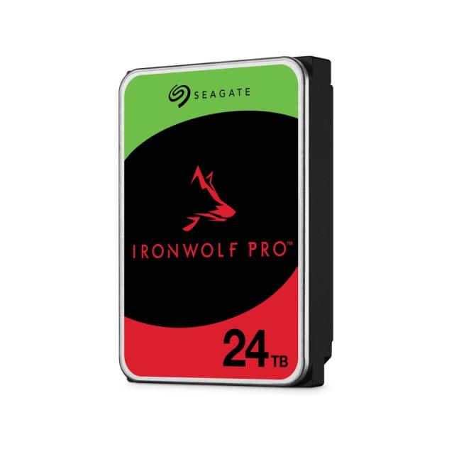 Seagate - IronWolf Pro ST24000NT002 disco duro interno 24 TB 7200 RPM 512 MB 3.5" Serial ATA III