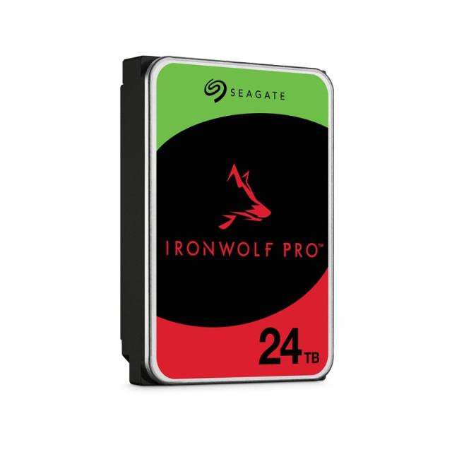 Seagate - IronWolf Pro ST24000NT002 disco duro interno 24 TB 7200 RPM 512 MB 3.5" Serial ATA III