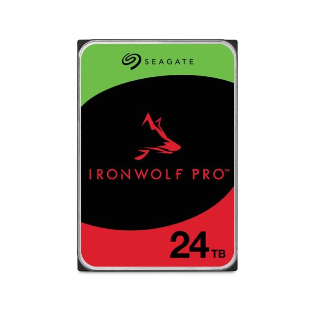 Seagate - IronWolf Pro ST24000NT002 disco duro interno 24 TB 7200 RPM 512 MB 3.5" Serial ATA III