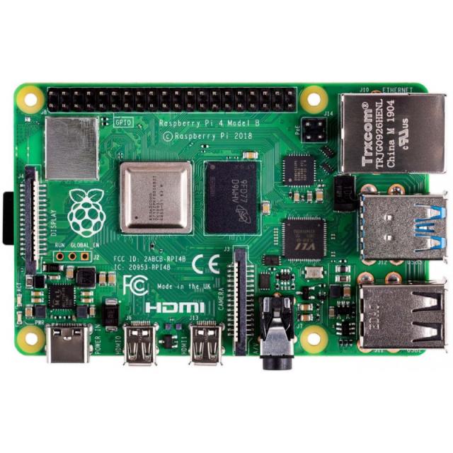 Raspberry Pi - 4 Model B placa de desarrollo BCM2711 1,5 MHz