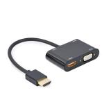 Gembird - A-HDMIM-HDMIFVGAF-01 tarjeta y adaptador de interfaz HDMI, VGA