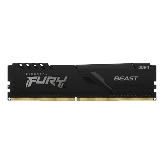 Kingston Technology - FURY Beast 16GB 3600MT/s DDR4 CL18 DIMM Black