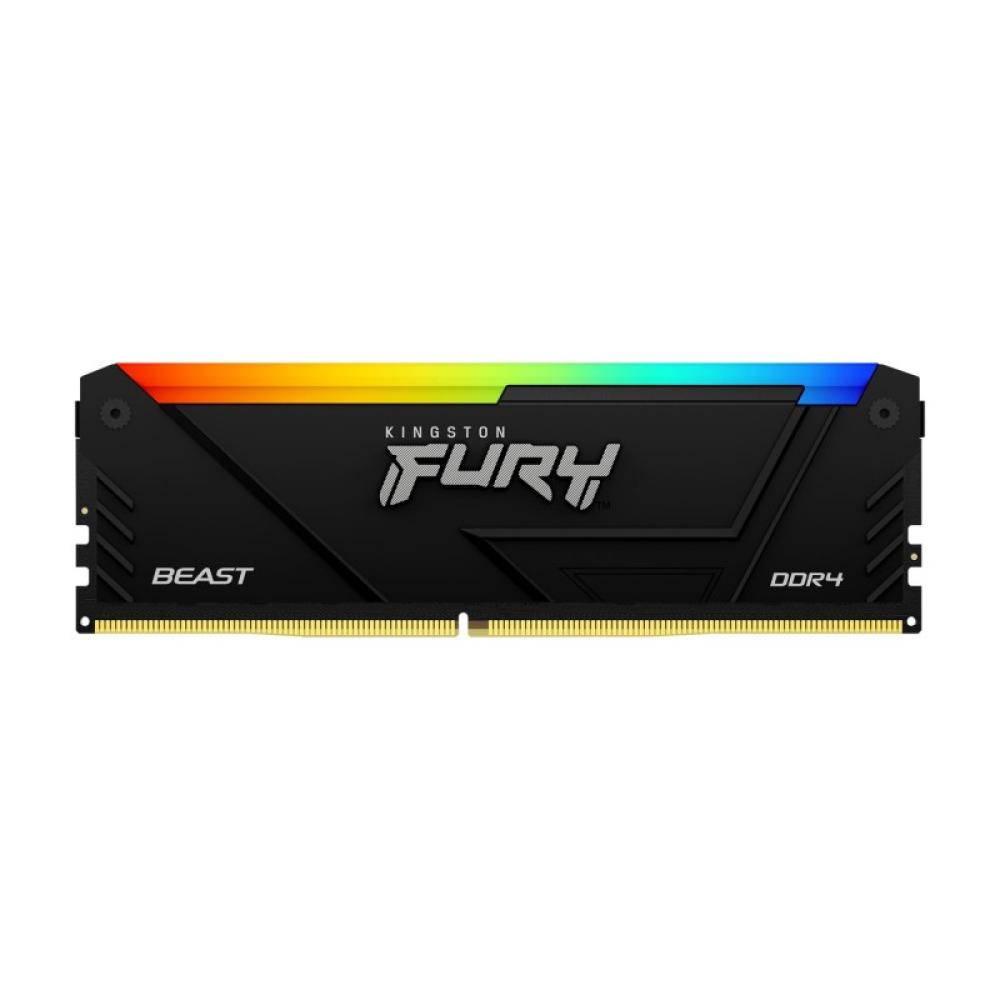Kingston Technology - FURY Beast 16GB 3600MT/s DDR4 CL17 DIMM (Kit de 2) RGB