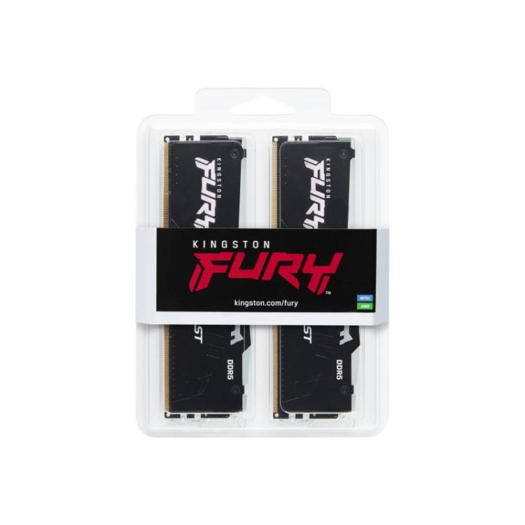 Kingston Technology - FURY Beast 16 GB 5600 MT/s DDR5 CL40 DIMM (Kits de 2) RGB