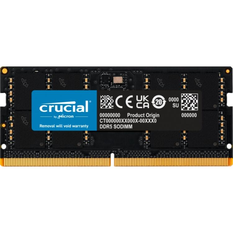 Crucial - CT32G48C40S5T módulo de memoria 32 GB 1 x 32 GB DDR5 ECC