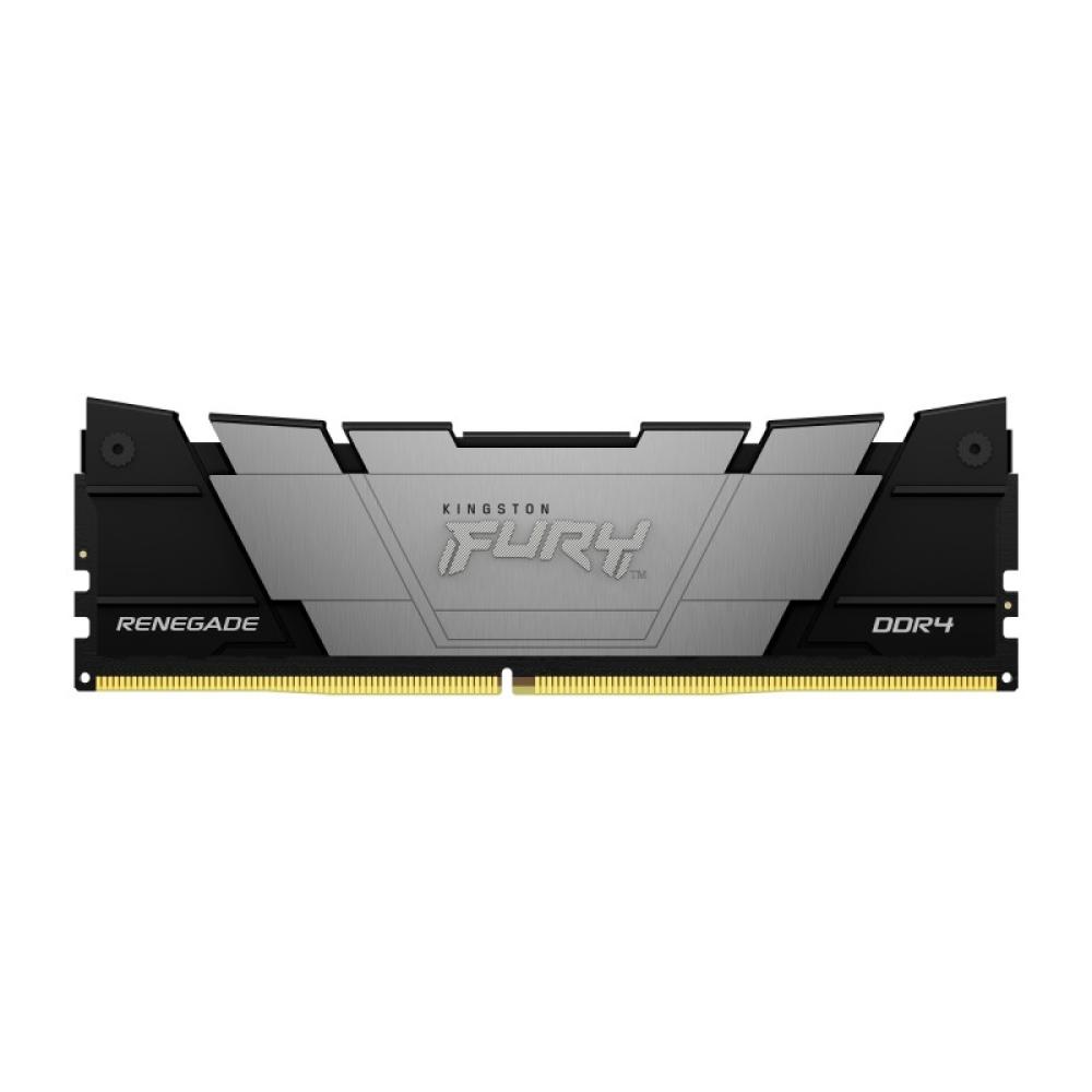 Kingston Technology - FURY 16GB 4000MT/s DDR4 CL19 DIMM 1Gx8 Renegade Black