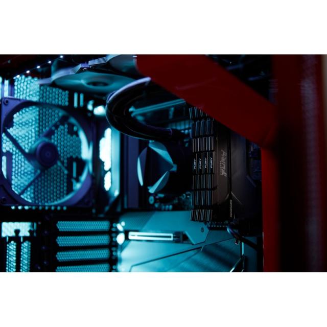 Kingston Technology - FURY 16GB 4000MT/s DDR4 CL19 DIMM 1Gx8 Renegade Black