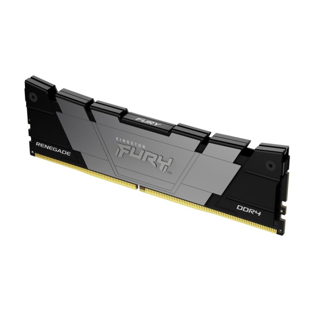 Kingston Technology - FURY 16GB 4000MT/s DDR4 CL19 DIMM 1Gx8 Renegade Black