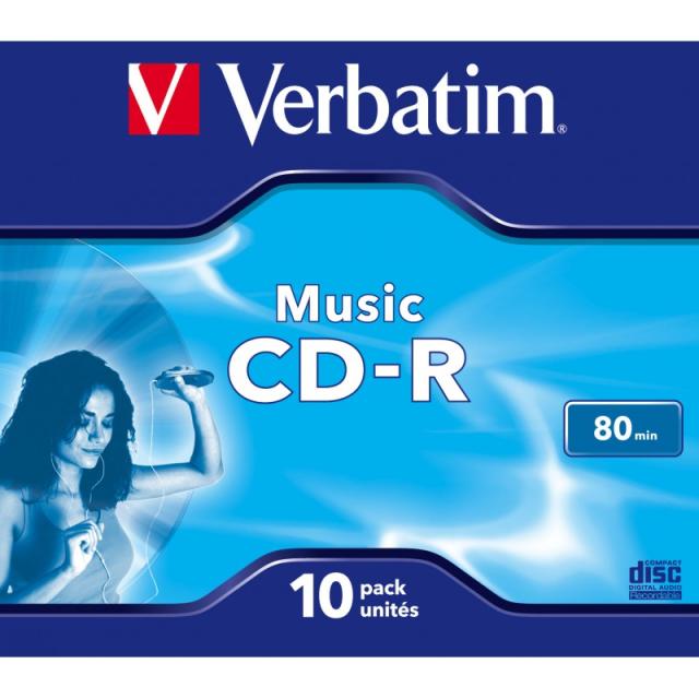 Verbatim - Music CD-R 700 MB 10 pieza(s)