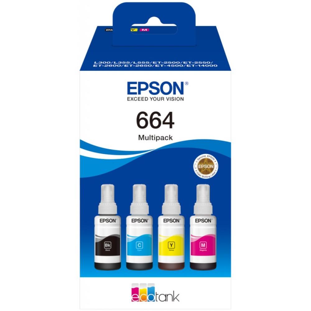 Epson - 664 EcoTank 4-colour Multipack