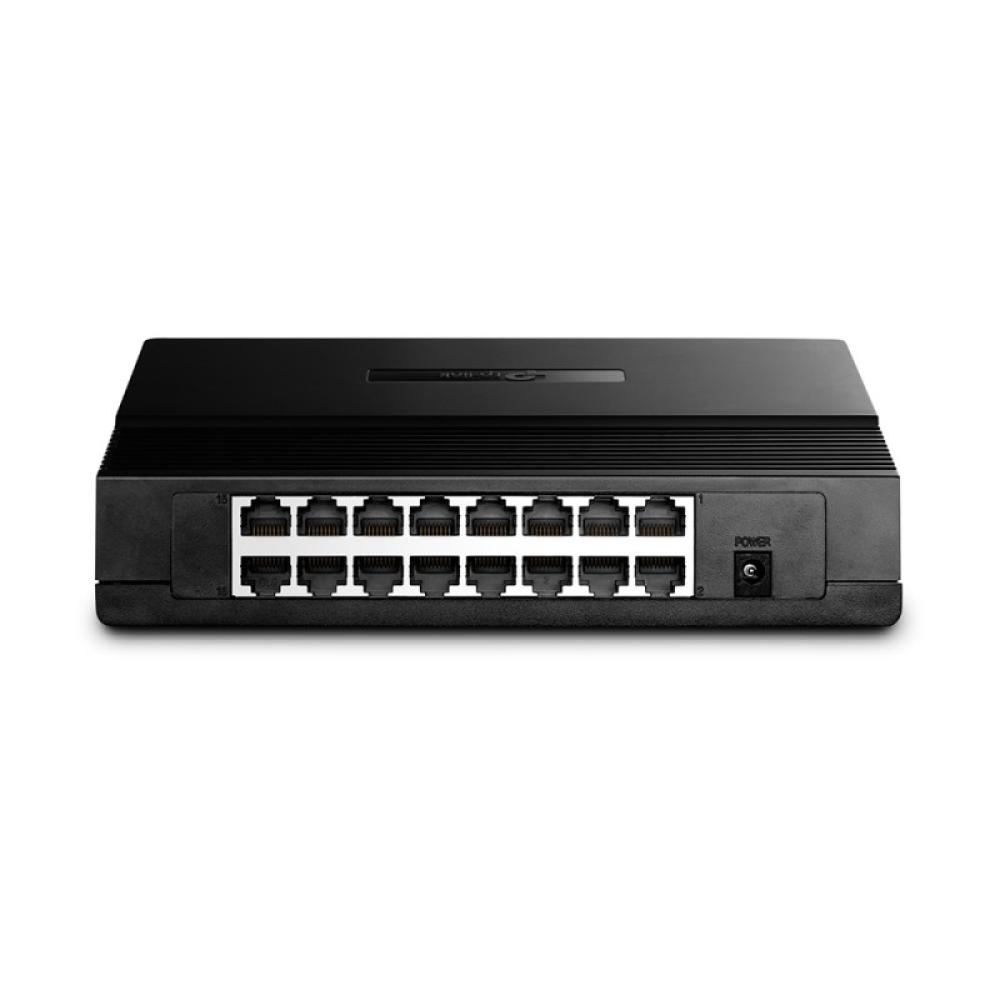 TP-Link - TL-SF1016D No administrado Fast Ethernet (10/100) Negro