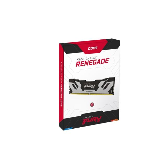 Kingston Technology - FURY 16 GB 6400 MT/s DDR5 CL32 DIMM Renegade White XMP