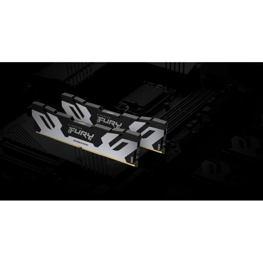 Kingston Technology - FURY 16 GB 6400 MT/s DDR5 CL32 DIMM Renegade White XMP
