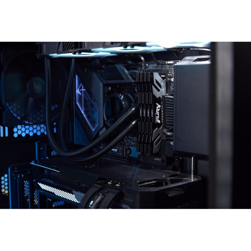 Kingston Technology - FURY 16 GB 6400 MT/s DDR5 CL32 DIMM Renegade White XMP