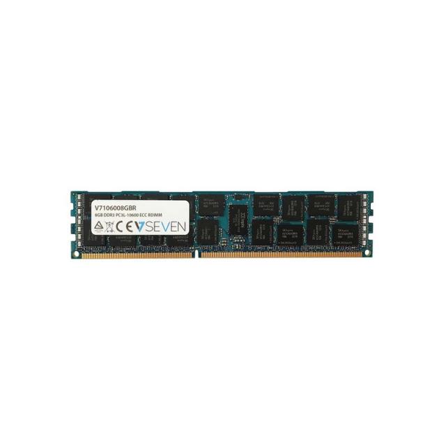 V7 - 8GB DDR3 PC3-10600 - 1333mhz SERVER ECC REG Server módulo de memoria - V7106008GBR