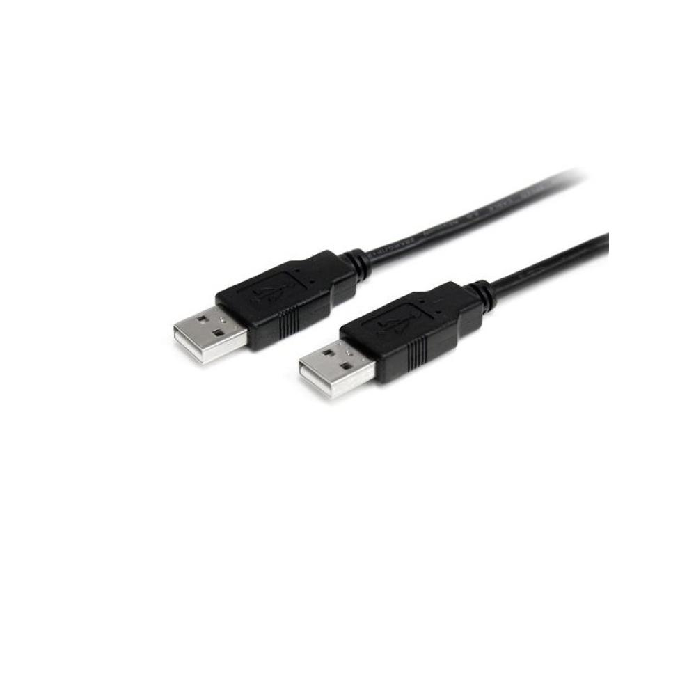 StarTech.com - Cable de 2m USB 2.0 Alta Velocidad Macho a Macho USB A - Negro