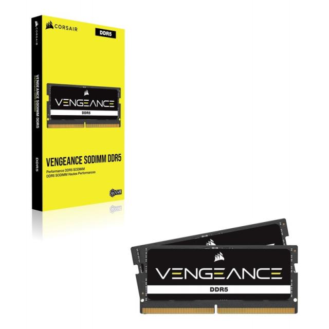 Corsair - Vengeance CMSX16GX5M1A5600C48 módulo de memoria 16 GB 1 x 16 GB DDR5 262-pin SO-DIMM