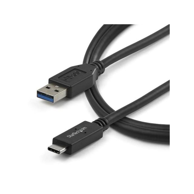 StarTech.com - Cable de Carga y Sincronización USB-A a USB-C de 1m - Cable USB de 10Gbps - Cable de Datos USB-A a USB Tipo C - M