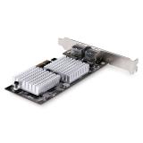 StarTech.com - Tarjeta PCI Express Adaptadora de Red Ethernet de 2 Puertos RJ45 - Tarjeta de Red para Servidores o PCs - con Sop