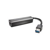 Kensington - Adaptador UA0000E USB-A Ethernet: negro