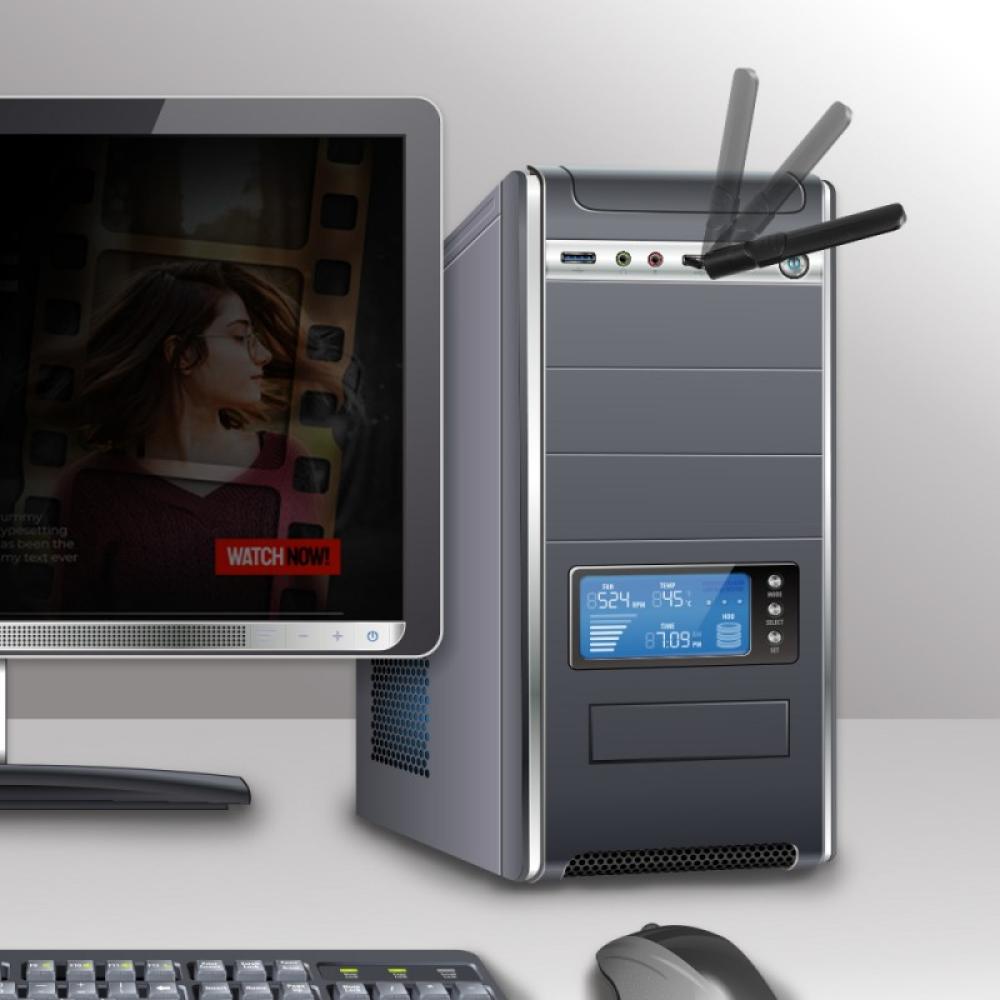 Edimax - EW-7822UAD adaptador y tarjeta de red WLAN 867 Mbit/s