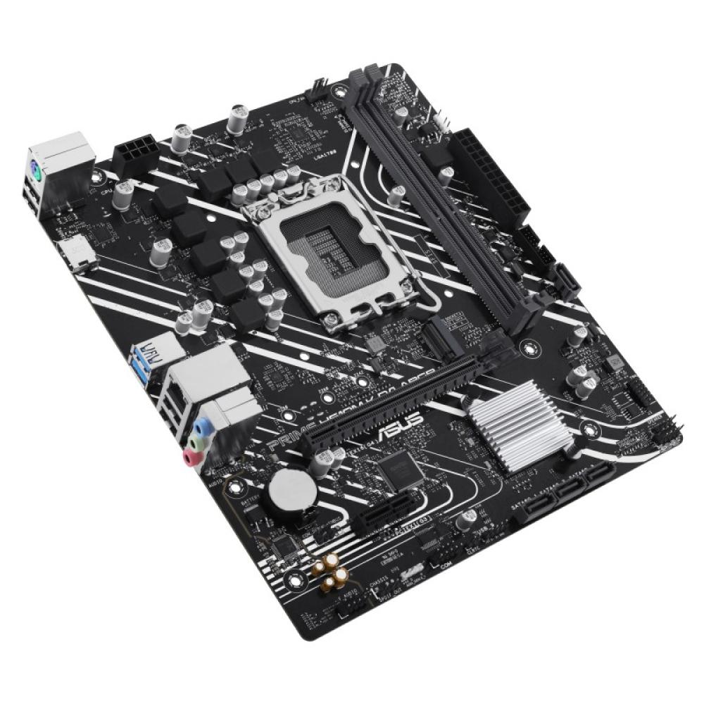 ASUS - PRIME H610M-K D4 ARGB Intel H610 LGA 1700 micro ATX