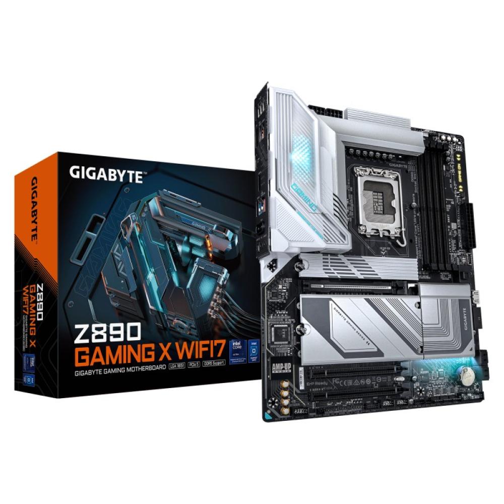 GIGABYTE - Placa base Z890 GAMING X WIFI7 - Compatible con CPUs Intel Core Ultra (Serie 2), VRM de 16+1+2 fases, hasta 8800MHz D
