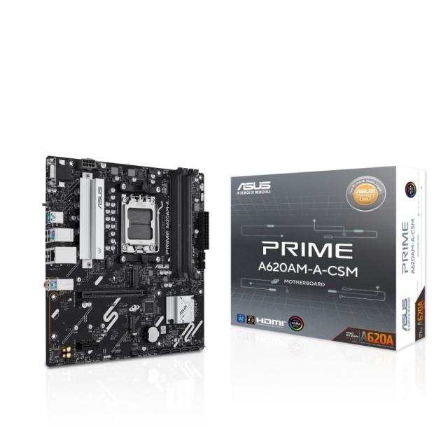 ASUS - PRIME A620AM-A-CSM AMD A620A Zócalo AM5 micro ATX